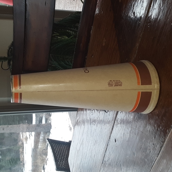 Meadow gold buttermilk 1 qt wax cone cylinder vintage New Old Stock - Picture 3 of 10